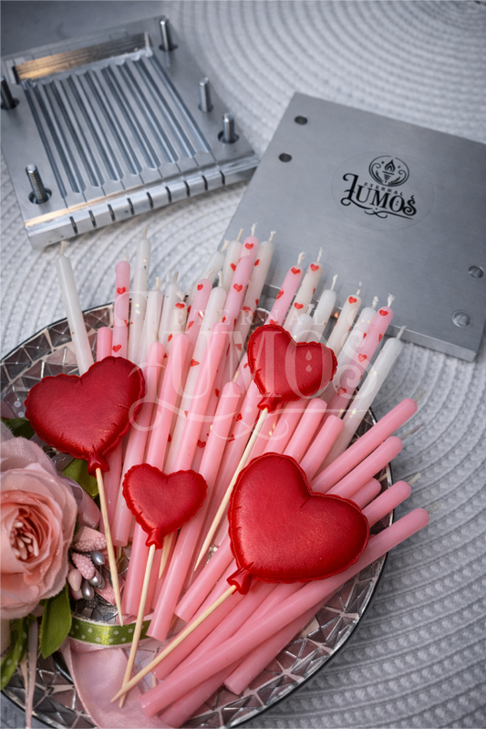 Aluminium Candle Mold For Long Thin Candles, Bento Candles, Birthday Candles, Church Candles, Easter Candles  (Size options)
