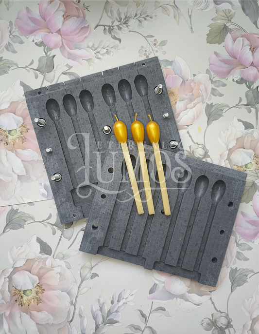 Cake Candle Mold Matchstick, Birthday Candle, Small Matchstick Pillar, Bento Candle Mold, Taper Mold, Bento Candles, Birthday Candles