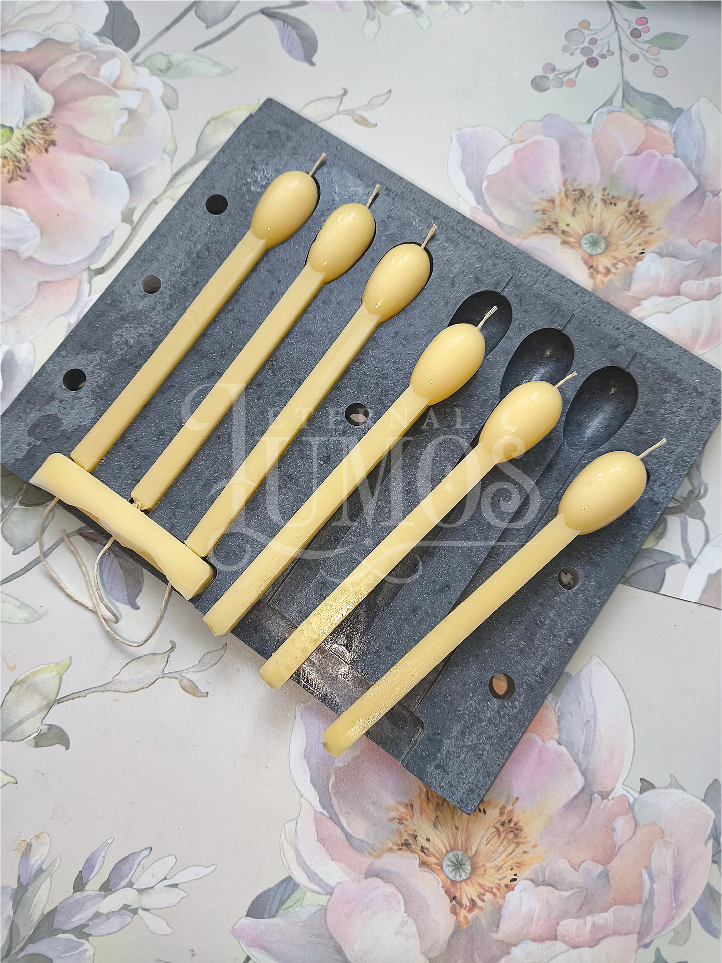 Cake Candle Mold Matchstick, Birthday Candle, Small Matchstick Pillar, Bento Candle Mold, Taper Mold, Bento Candles, Birthday Candles