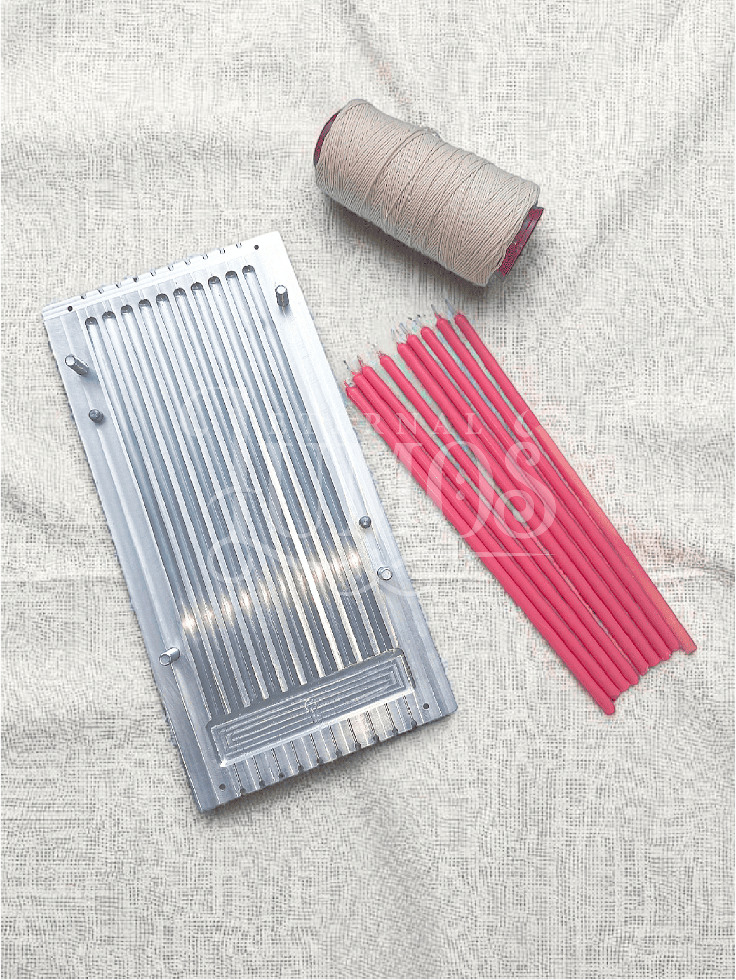 Aluminium Candle Mold For Long Thin Candles, Bento Candles, Birthday Candles, Church Candles, Easter Candles  (Size options)